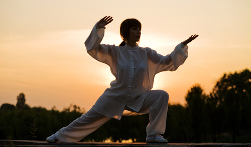 tai chi pose